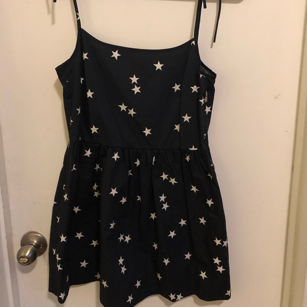 GAP black and white stars dress with pockets